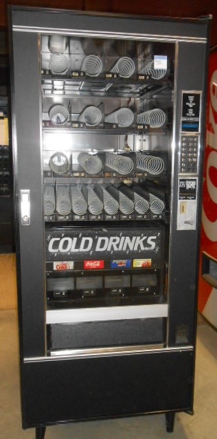 CRANE 472 Refreshtron 2 COMBO Vending Machine for sale - MADE IN THE